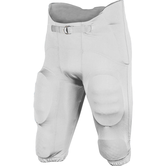 TERMINATOR 3 INTEGRATED FOOTBALL PANT W/BUILT-IN PADS | Champro FPU19 - White Accessories Champro Sports White Youth 2XS