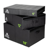 Champion Sports FOAM PLYO BOX 12" H