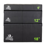 Champion Sports FOAM PLYO BOX 12" H