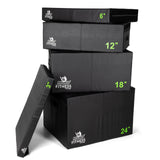 Champion Sports FOAM PLYO BOX 12" H