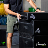 Champion Sports FOAM PLYO BOX 12" H