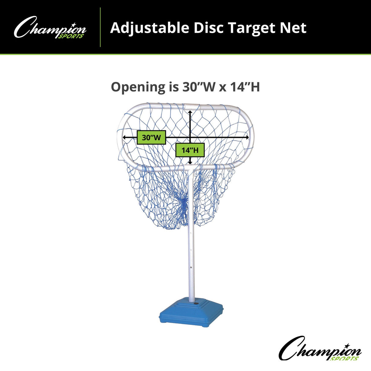 Champion Sports ADJUSTABLE DISC TARGET NET