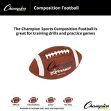 Champion Sports COMPOSITION FOOTBALL OFFICIAL