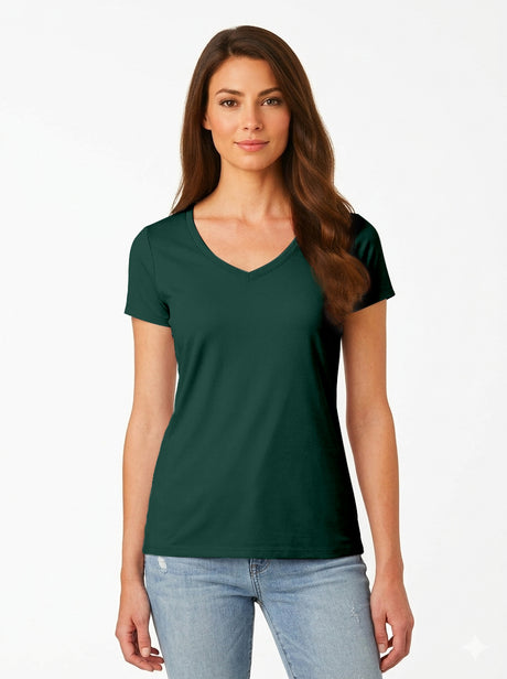 Joe's USA Ladies Fan Favorite V-Neck Tee