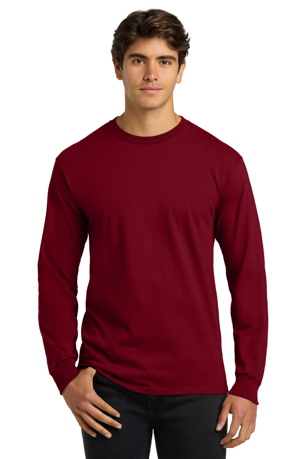 Gildan ®  - Ultra Cotton ®  100% US Cotton Long Sleeve T-Shirt.  G2400 - Gildan G2400