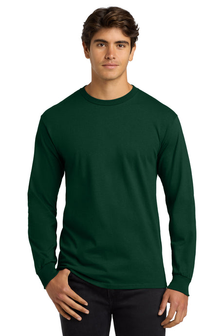 Gildan ®  - Ultra Cotton ®  100% US Cotton Long Sleeve T-Shirt.  G2400 - Gildan G2400