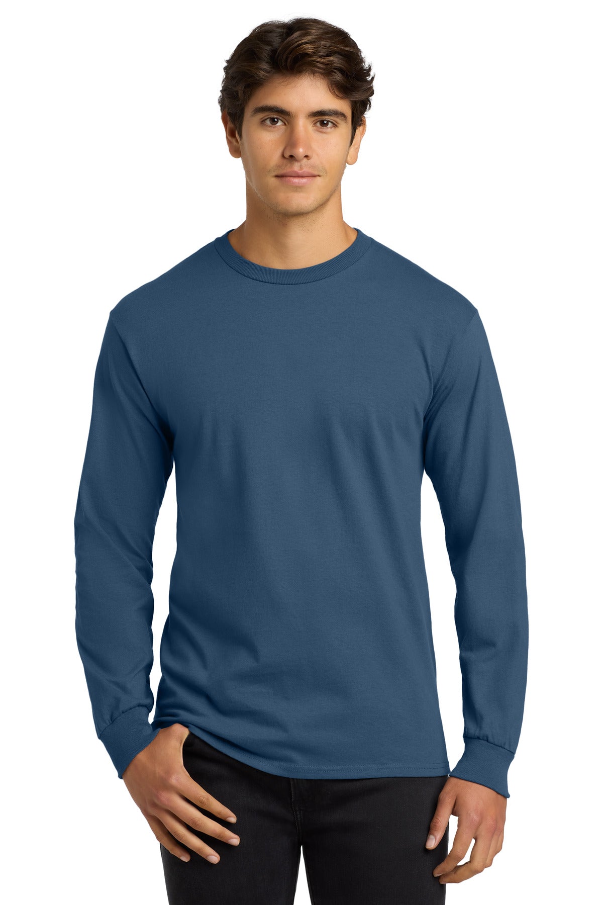 Gildan ®  - Ultra Cotton ®  100% US Cotton Long Sleeve T-Shirt.  G2400 - Gildan G2400