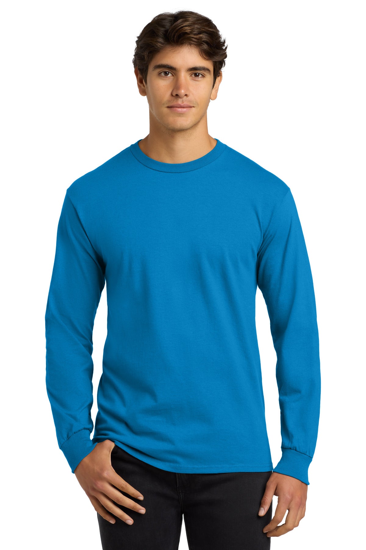 Gildan ®  - Ultra Cotton ®  100% US Cotton Long Sleeve T-Shirt.  G2400 - Gildan G2400
