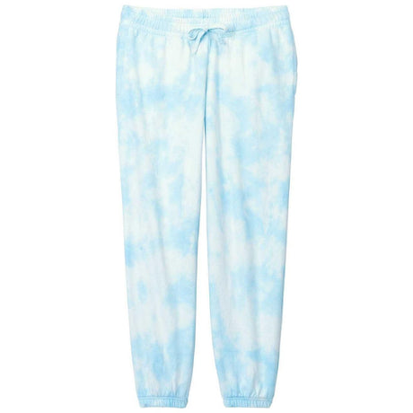 Joe's USA Ladies Beach Washed Cloud Fleece Tie-Dye Sweatpants Joe's USA Glacier X-Small