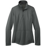 Joe's USA Ladies Smooth Fleece 1/4-Zip Jacket Joe's USA Graphite X-Small