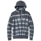 Joe's USA Allover Stripe Tie-Dye Hooded Sweatshirt Joe's USA Graphite/Grey Small