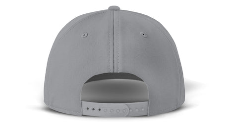 J7256 Clubhouse Performance Rope Cap - Gray with Black Rope (Back)