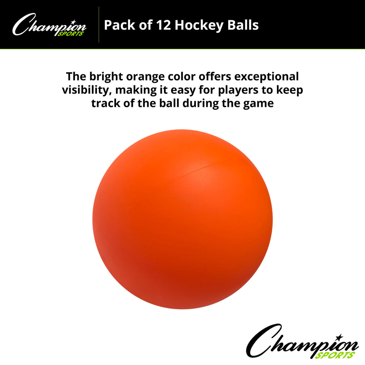 Champion Sports HOCKEY BALL