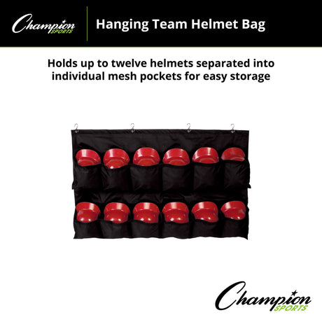 Champion Sports HANGING TEAM HELMET BAG