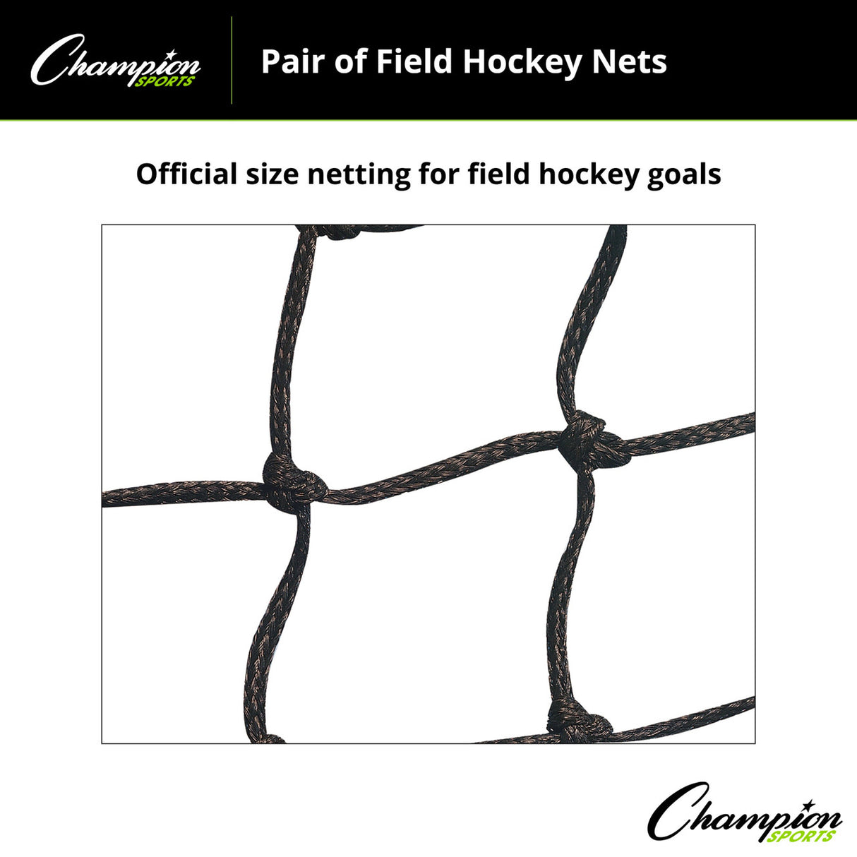 Champion Sports FIELD HOCKEY NET