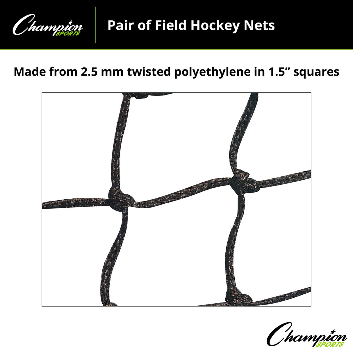 Champion Sports FIELD HOCKEY NET