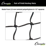 Champion Sports FIELD HOCKEY NET
