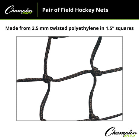 Champion Sports FIELD HOCKEY NET