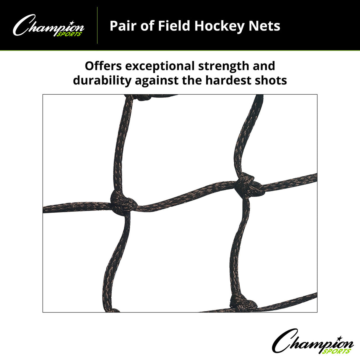 Champion Sports FIELD HOCKEY NET