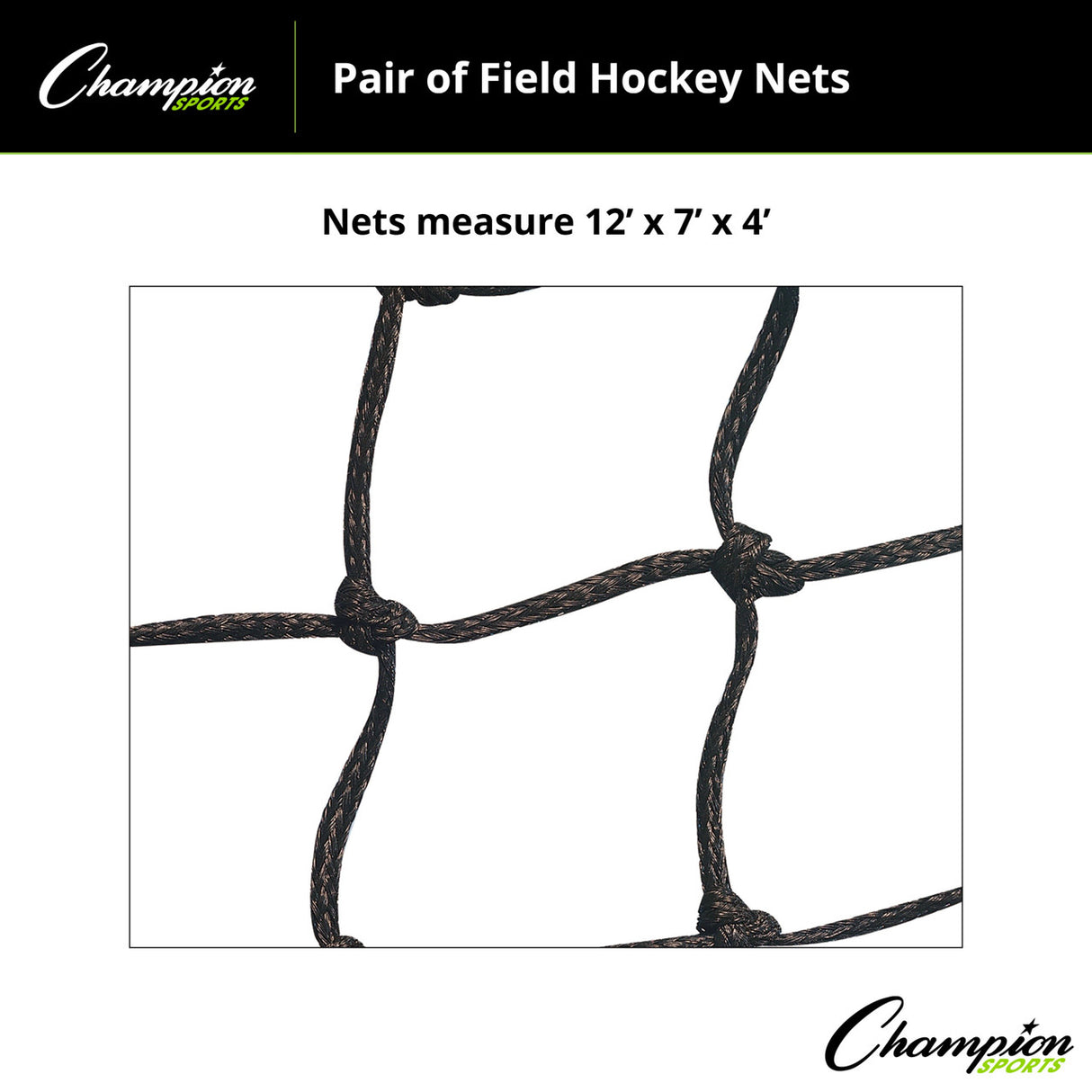 Champion Sports FIELD HOCKEY NET