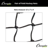 Champion Sports FIELD HOCKEY NET