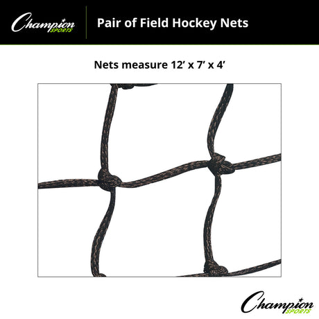 Champion Sports FIELD HOCKEY NET