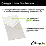 Champion Sports HOMEPLATE EXTENSION