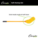 Champion Sports SOFT HOCKEY SET