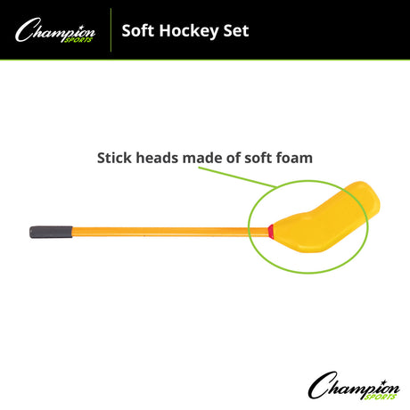 Champion Sports SOFT HOCKEY SET