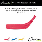 RHINO STICK REPLACEMENT BLADES RED