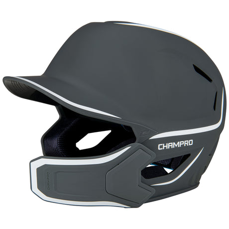 Champro HXE Matte Baseball Helmet w/Jaw Guard | Champro HXEM2JG