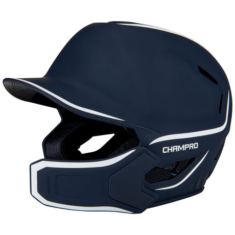 Champro HXE Matte Baseball Helmet w/Jaw Guard | Champro HXEM2JG