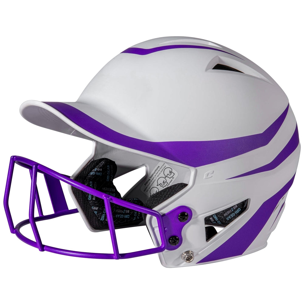Champro HX Rise Legend Batting Helmet w/Facemask | Champro HXFPM2