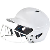 Champro Uncoated HX Softball Helmet w/Mask | Champro HXFPU Champro BLACK Standard