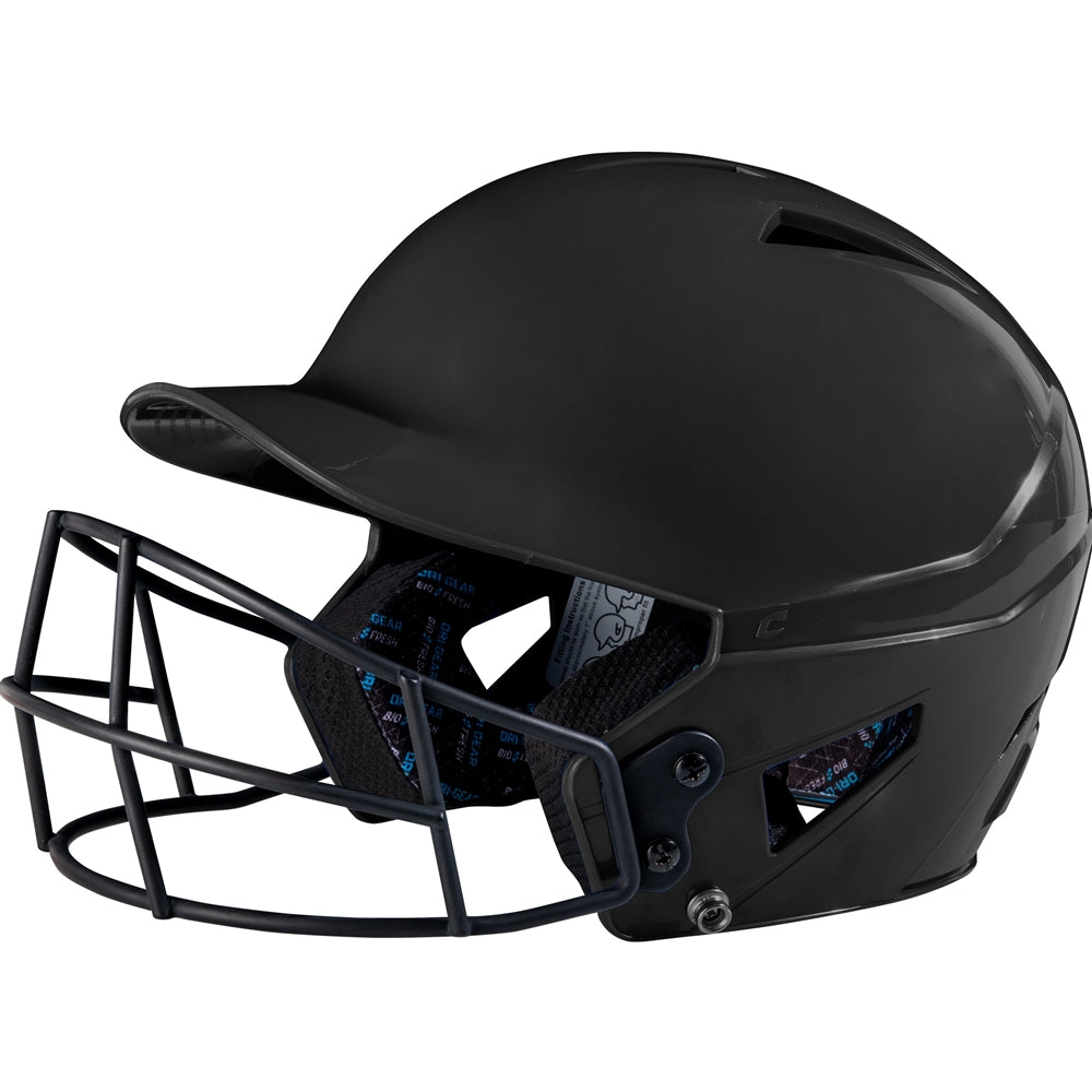 Champro HX Rookie Baseball Helmet w/Mask | Champro HXUFM Champro BLACK Standard
