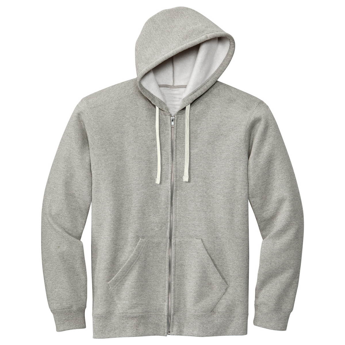 Joe's USA Men's All American Full-Zip Hoodie Made In USA Joe's USA Small Heather Grey