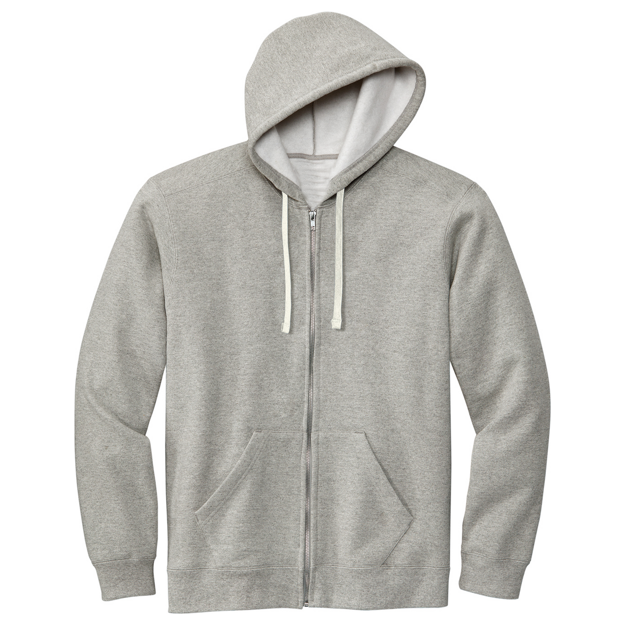 Joe's USA Men's All American Full-Zip Hoodie Made In USA Joe's USA Small Heather Grey