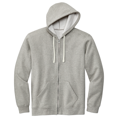 Joe's USA Men's All American Full-Zip Hoodie Made In USA Joe's USA Small Heather Grey