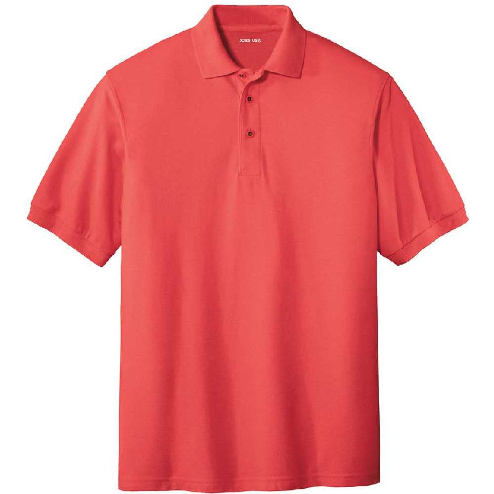 Mens Classic Silk Touch Polo Shirts in 36 Colors and Sizes: XS-6XL Joe's USA Polos and Knits