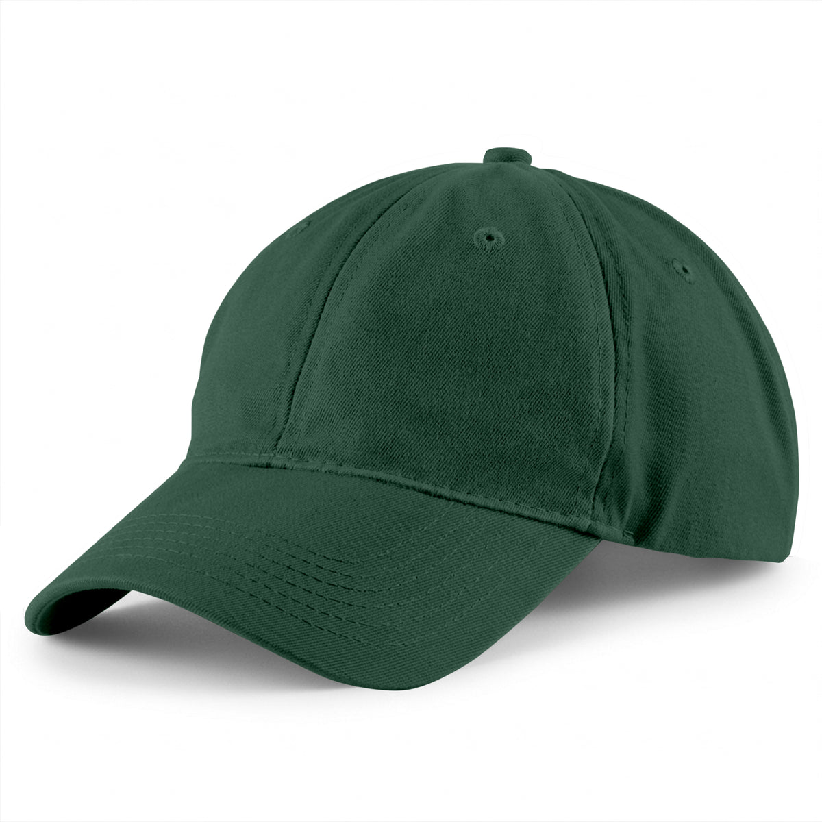 Joe's USA Brushed Twill Low Profile Cap