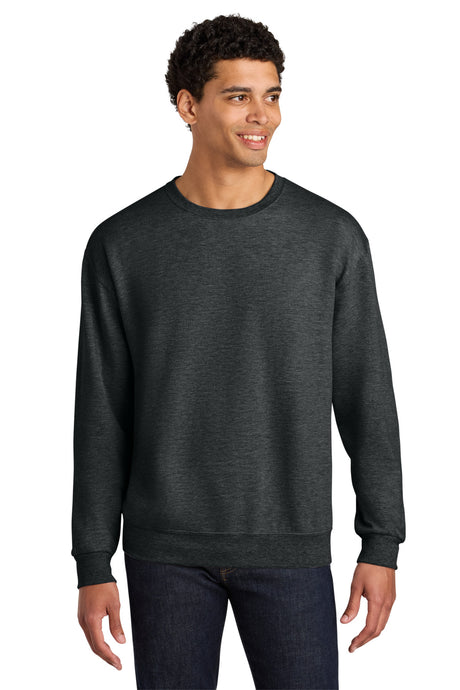 Jerzees Ultimate ™  Unisex CVC Ring Spun Crewneck Sweatshirt IC48M - Jerzees IC48M