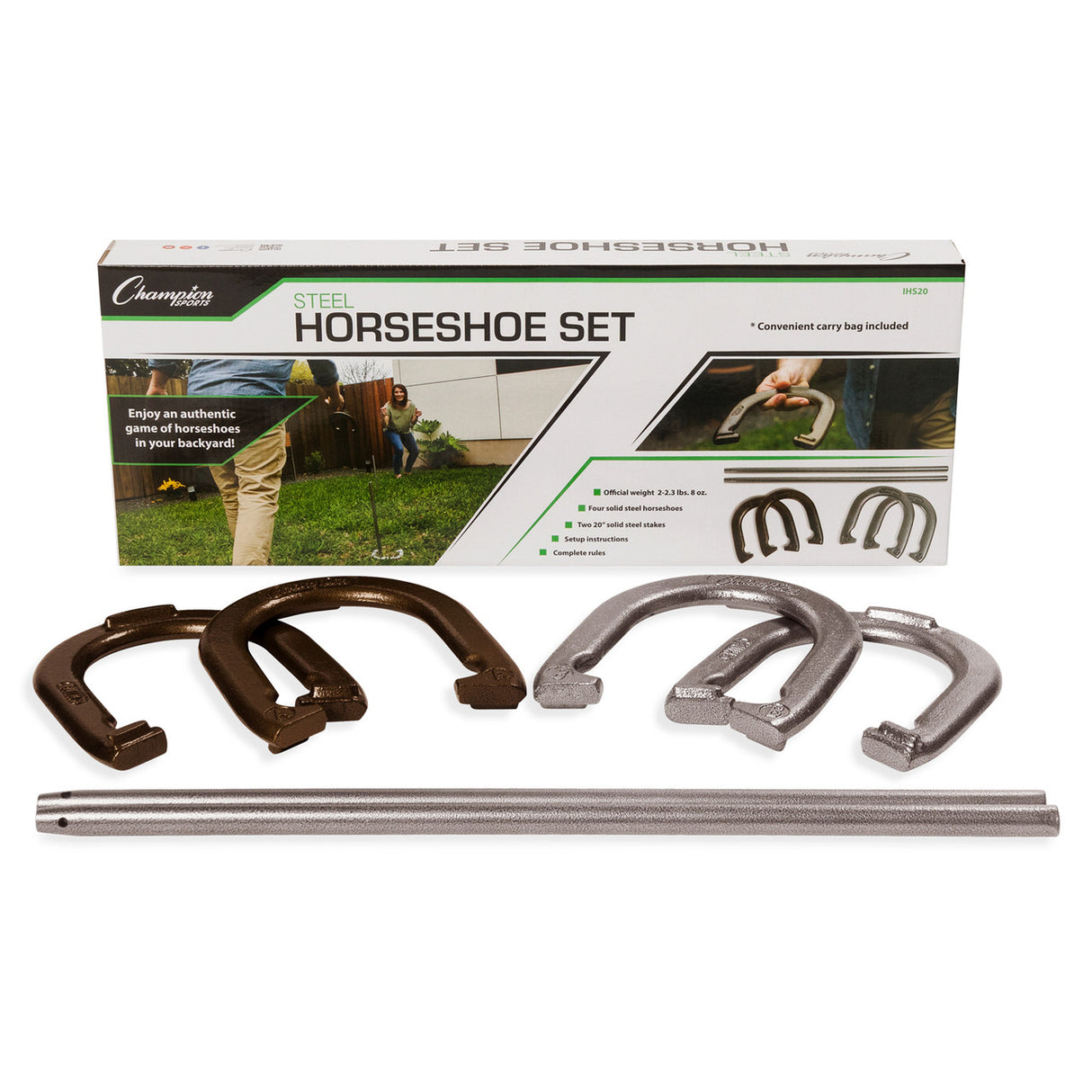 STEEL HORSESHOE SET