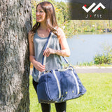 JFIT ABBIE YOGA BAG, NAVY