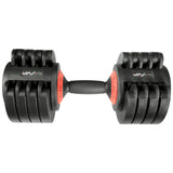 JFIT ADJUSTABLE DUMBBELL SET, 6.6-55 LB