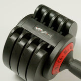 JFIT ADJUSTABLE DUMBBELL SET, 6.6-55 LB