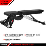 JFIT ADJUSTABLE WEIGHT BENCH, 1000