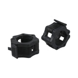 BLACK BARBELL CLAMP, SET OF 2