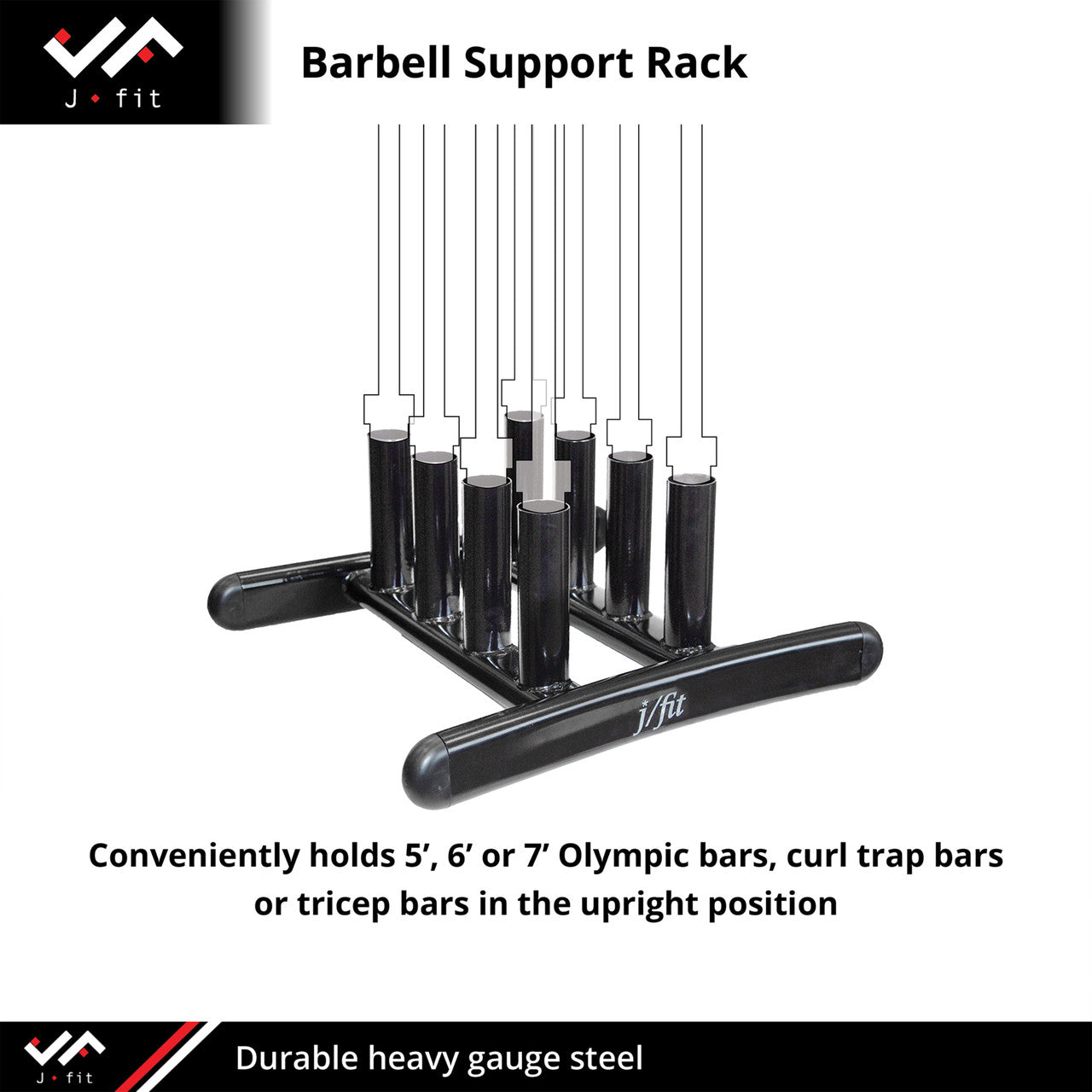 Bar Helper Rack Gym Champion Sports BARBELL SUPPORT RACK – Joe's USA