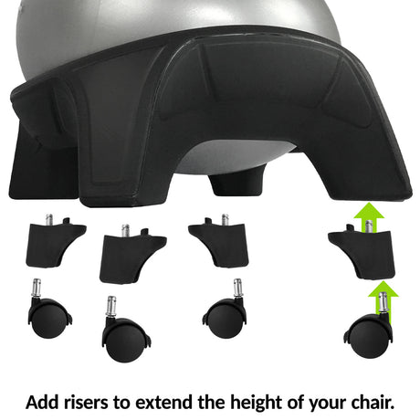 JFIT STABILITY BALL CHAIR, ELLIPTIC