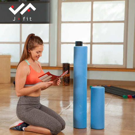 JFIT HIGH-DENSITY SMOOTH EVA FOAM ROLLER 12"